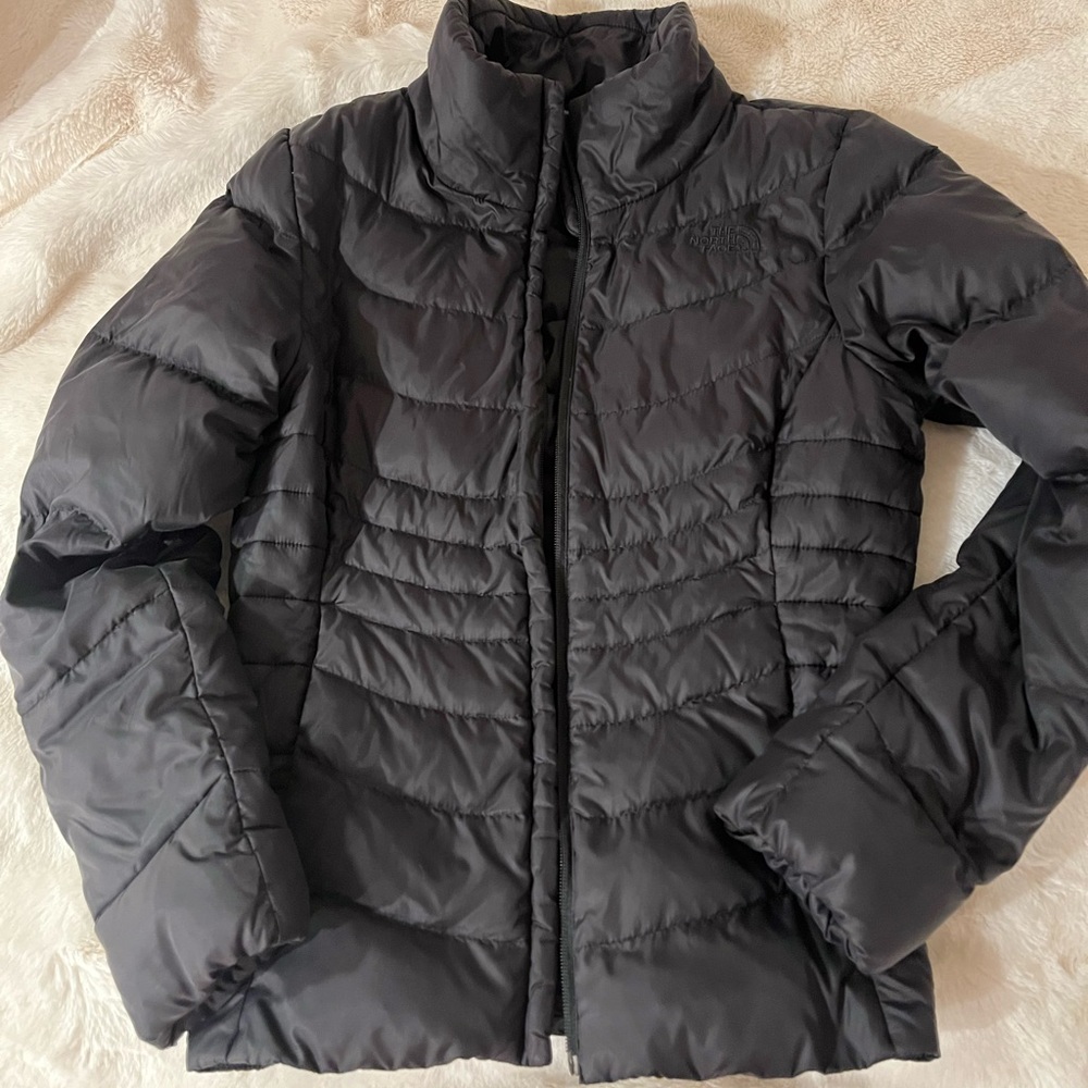 NORTHFACE PUFFER BLACK JACKET